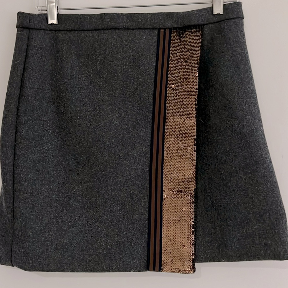 J.Crew sequin detail mini skirt- perfect condition!